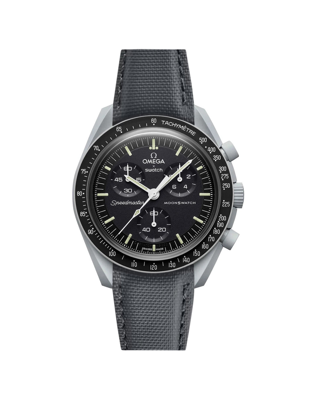 Moonswatch Leather Strap | Gray