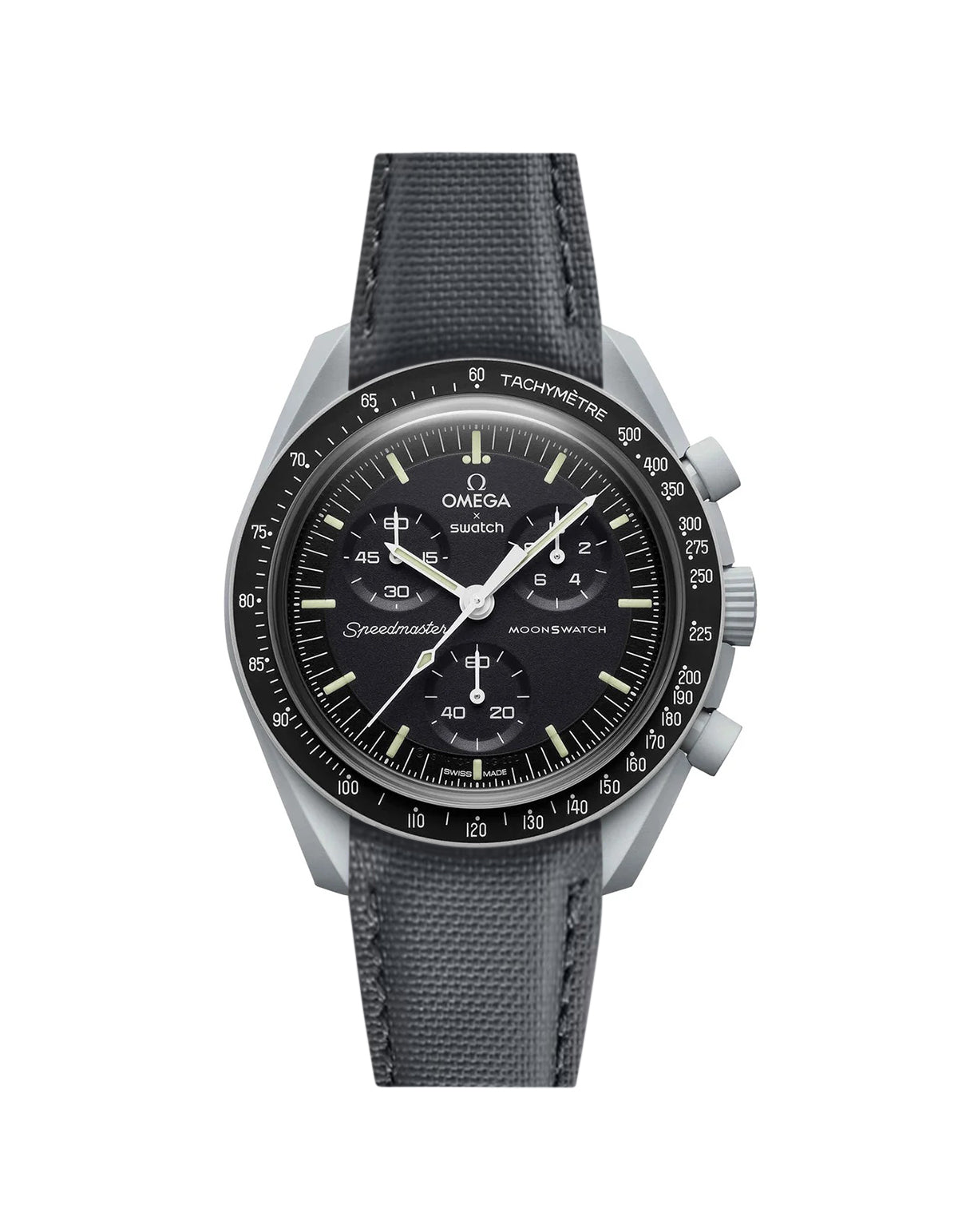 Moonswatch Leather Strap | Gray