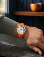 Moonswatch Vertech Rubber Strap | Orange