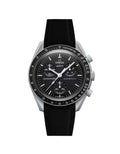 Moonswatch Leather Strap | Black