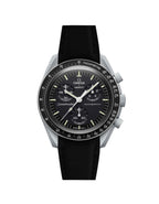 Moonswatch Leather Strap | Black