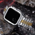Stainless Steel Strap For Apple Watch Band Series 11/10/9/8/7/6/5/4/3/SE 3 Metal Bracelet For iWatch Ultra 3 49mm 45mm 44mm 46mm