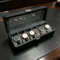 6 Slot Lockable Watch Display Box