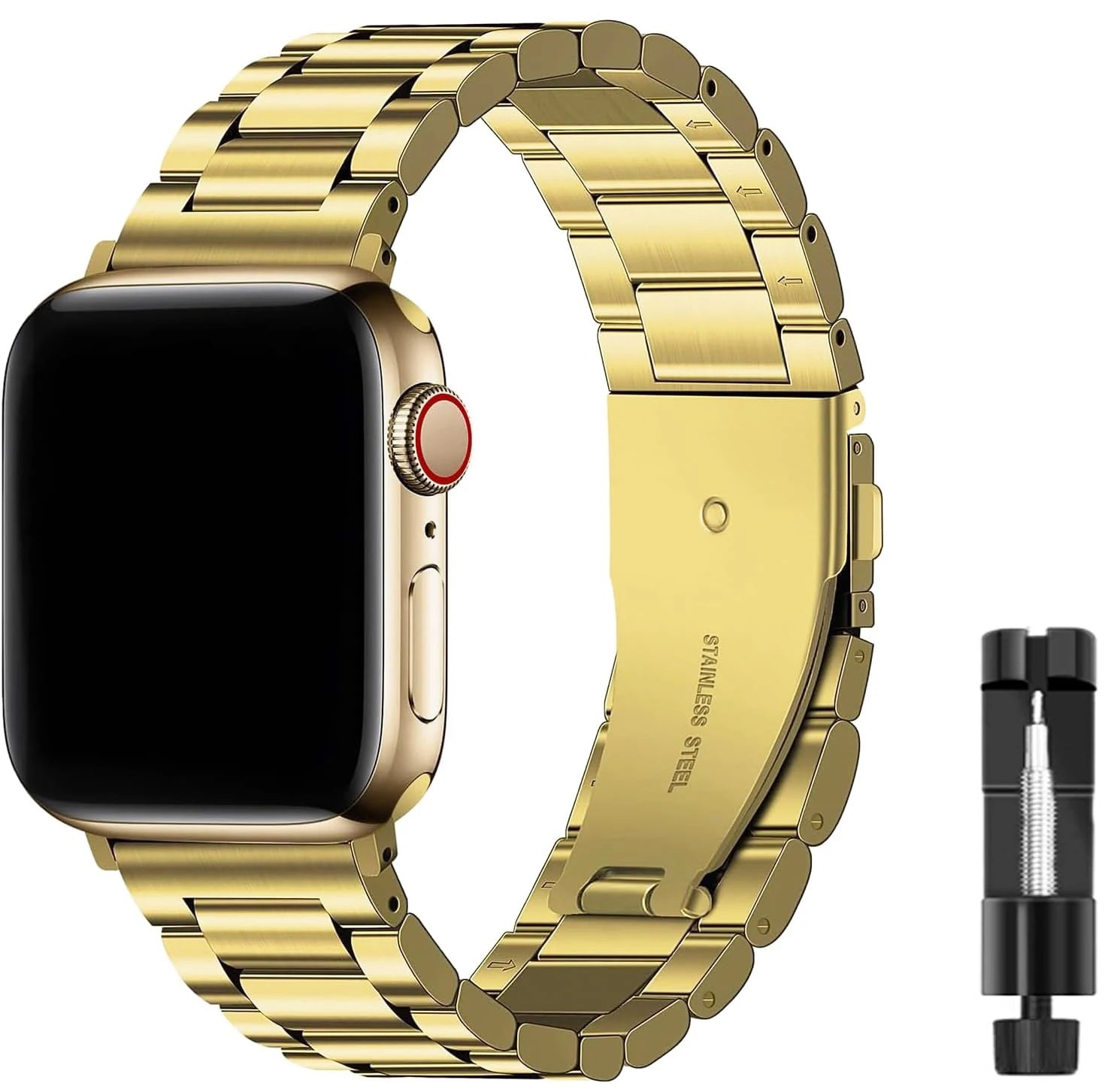 Stainless Steel Strap For Apple Watch Band Series 11/10/9/8/7/6/5/4/3/SE 3 Metal Bracelet For iWatch Ultra 3 49mm 45mm 44mm 46mm