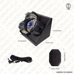 3 Piece Watch Winder Display for Automatic Watches