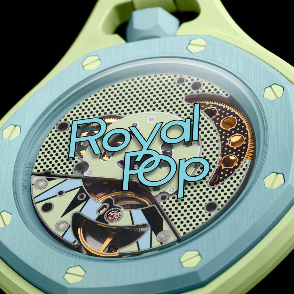 Original BLAUE ACHT AP x Swatch Royal Pop