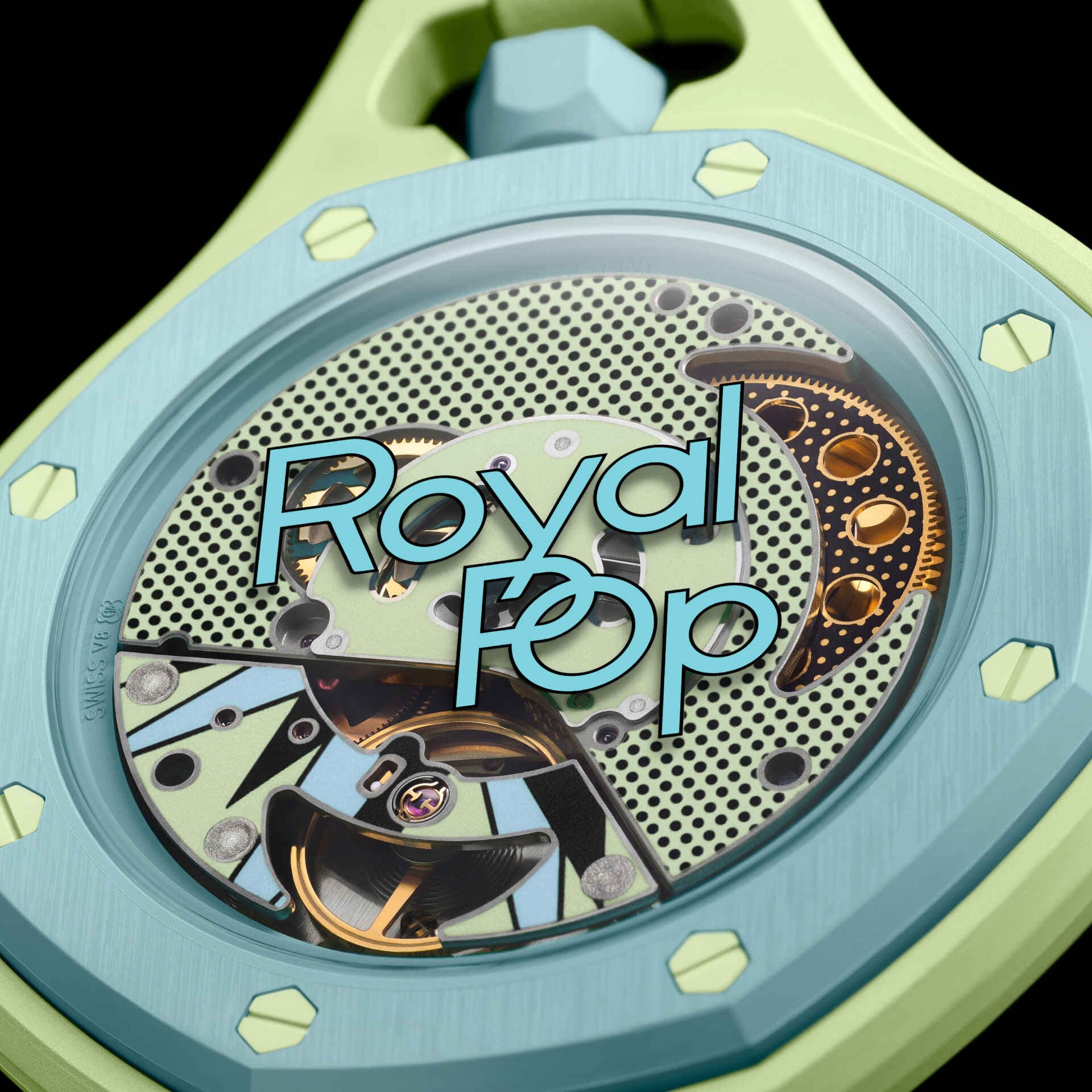 Original BLAUE ACHT AP x Swatch Royal Pop
