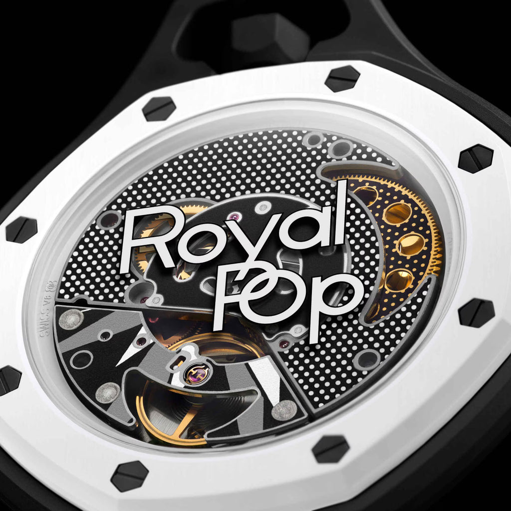 Original HUIT BLANC AP x Swatch Royal Pop