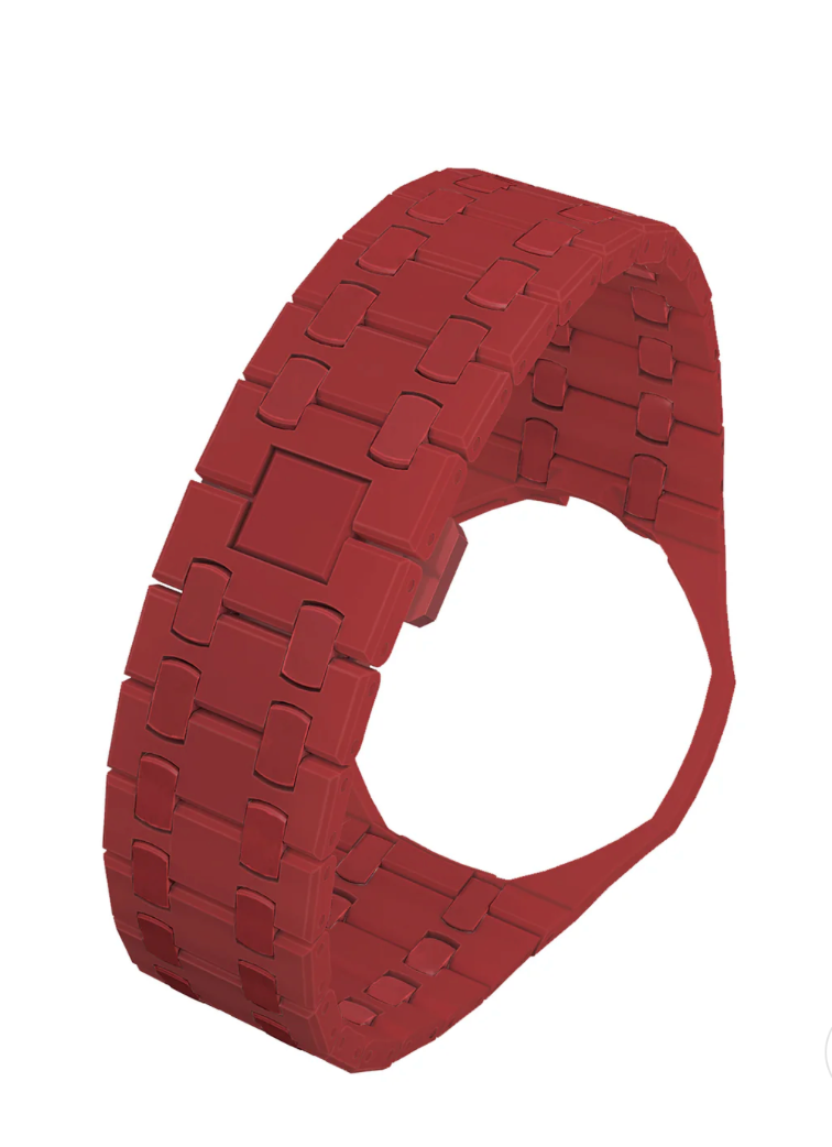 Ceramic | 12:00 Crown | Red