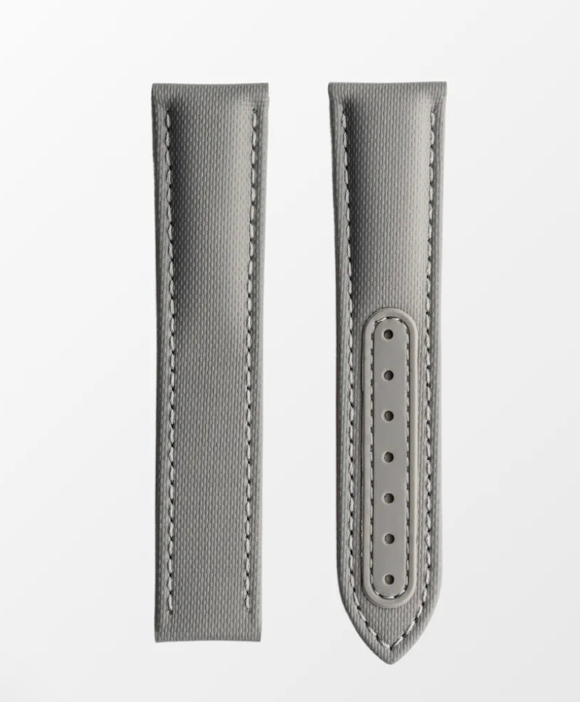Moonswatch Leather Strap - Gray