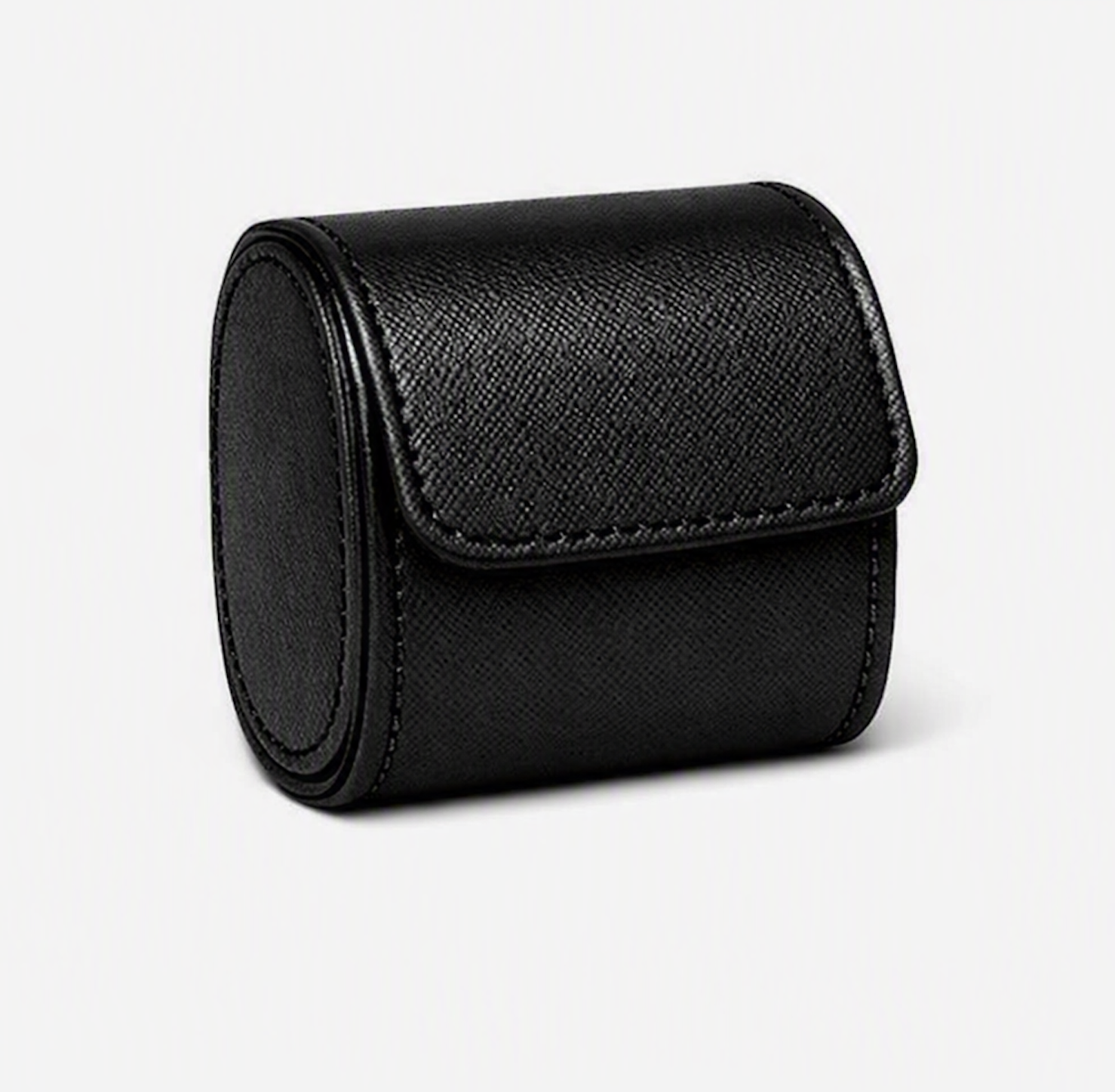 Beaumont 1-Watch Roll Case | Onyx Black