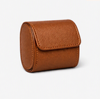 Beaumont 1-Watch Roll Case | Chestnut Brown