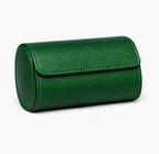 Beaumont 3-Watch Roll Case | Emerald Green