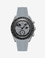 Moonswatch Curved Vertech Rubber Strap - Gray