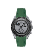 Moonswatch Vertech Rubber Strap | Forest Green