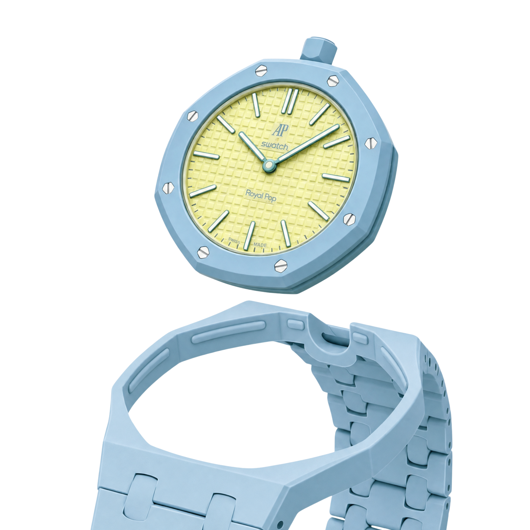 Ceramic | 12:00 Crown | Sky Blue
