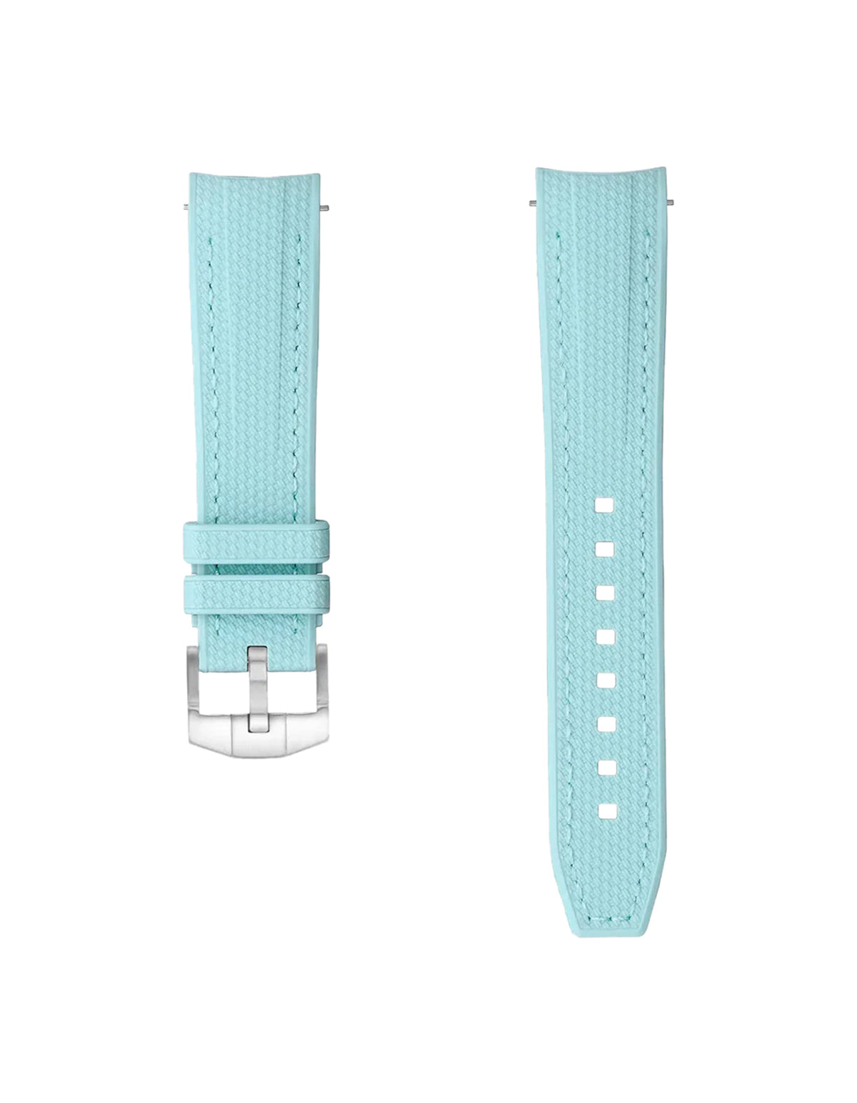 Moonswatch Vertech Rubber Strap | Turquoise