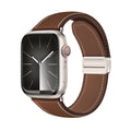 Apple Watch | Magnetic Leather Strap | Brown