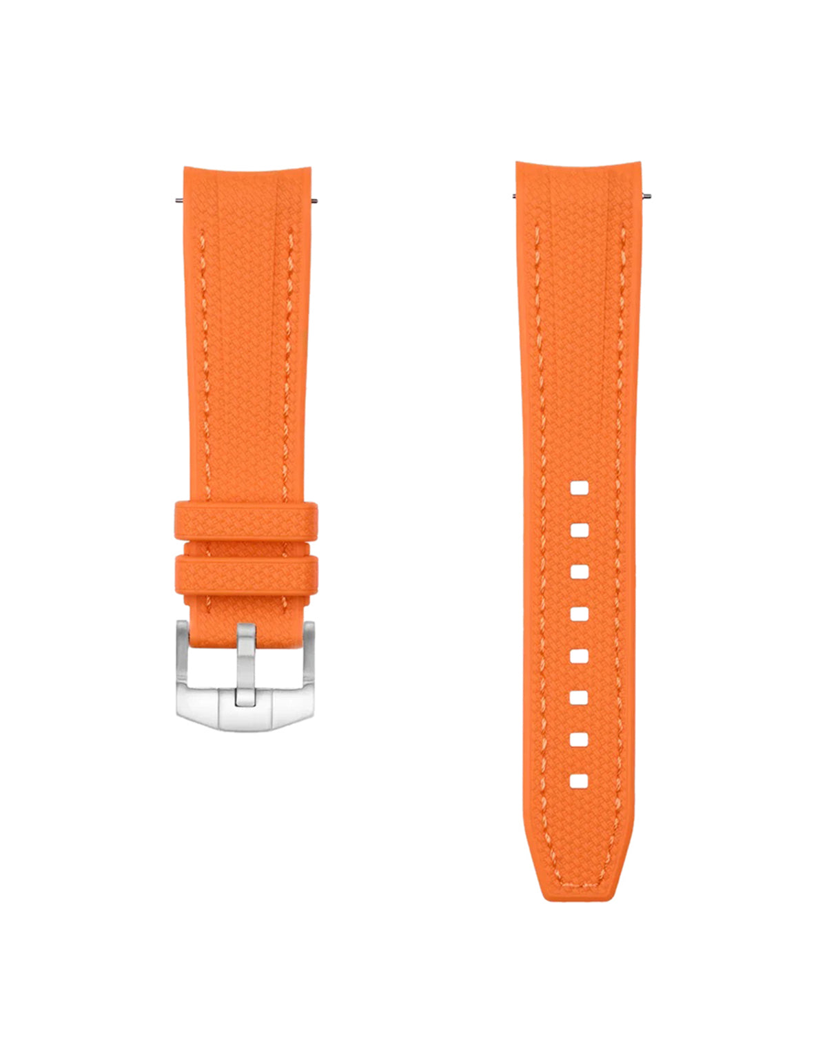 Moonswatch Vertech Rubber Strap | Orange