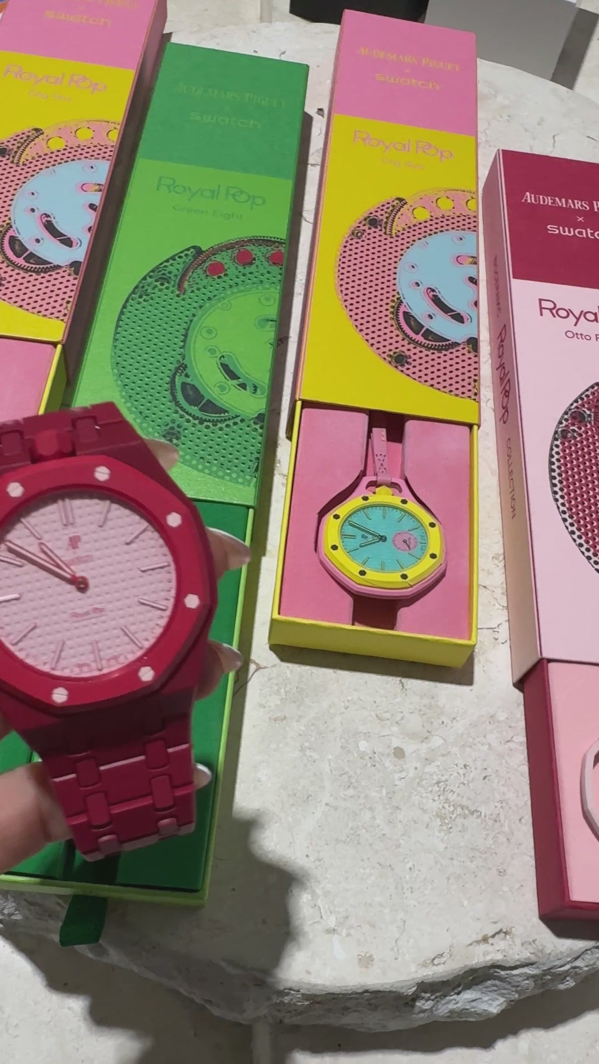 Ceramic Case & Strap | 12:00 Crown | Red