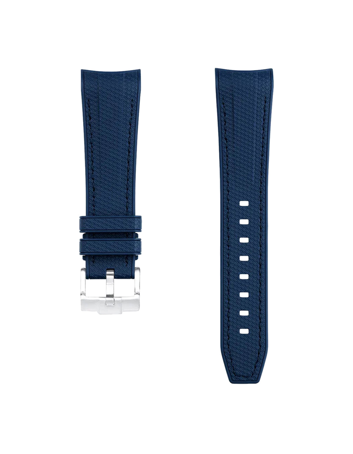 Blancpain | Vertech Rubber Strap | Navy Blue