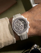 Moonswatch Curved Vertech Rubber Strap - Beige