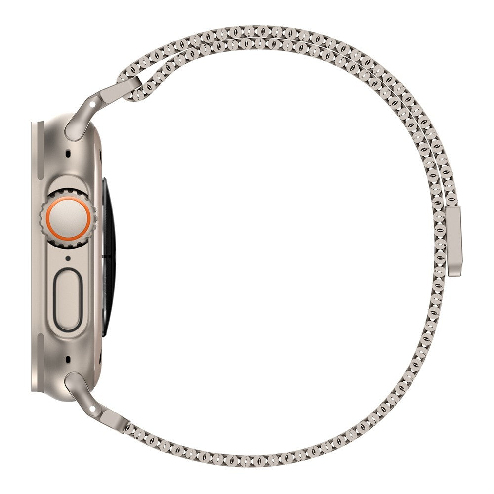 Apple Watch Stainless Steel Milanese Loop - Starlight