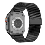 Apple Watch Stainless Steel Milanese Loop - Black