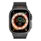 Apple Watch Stainless Steel Milanese Loop - Black