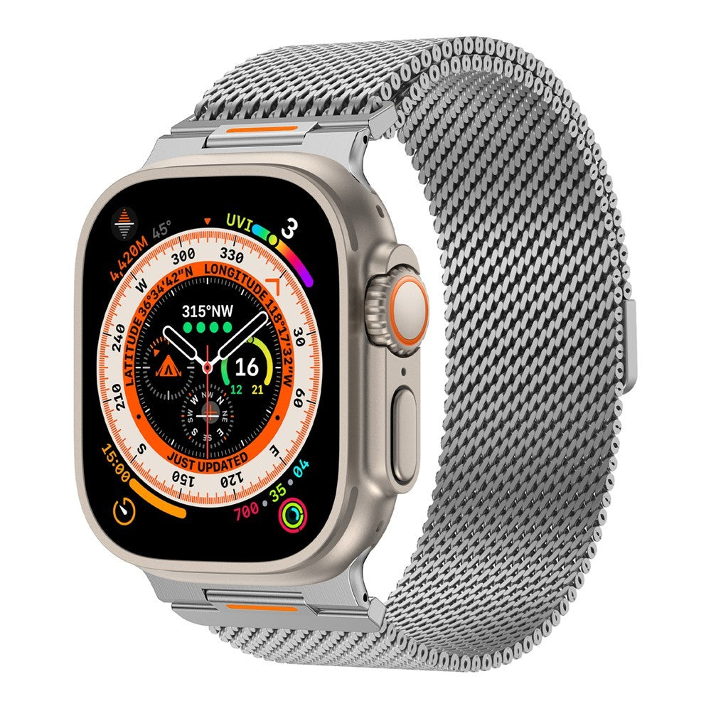 Apple Watch Stainless Steel Milanese Loop - Silver