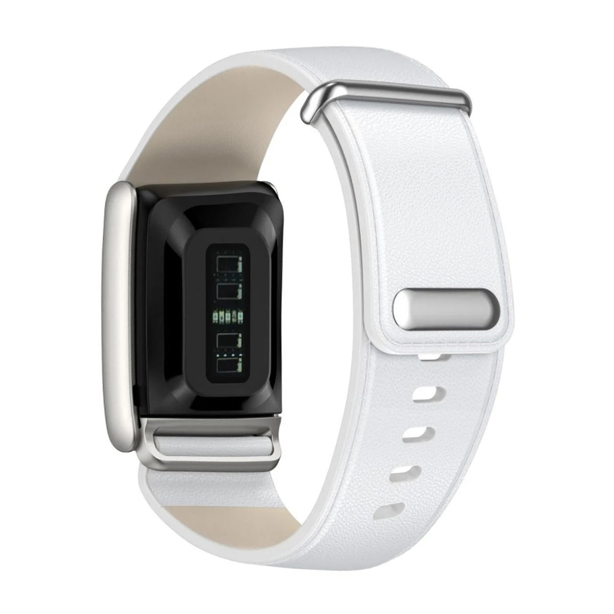 WHOOP Leather Strap & Case | 5.0 & MG | White