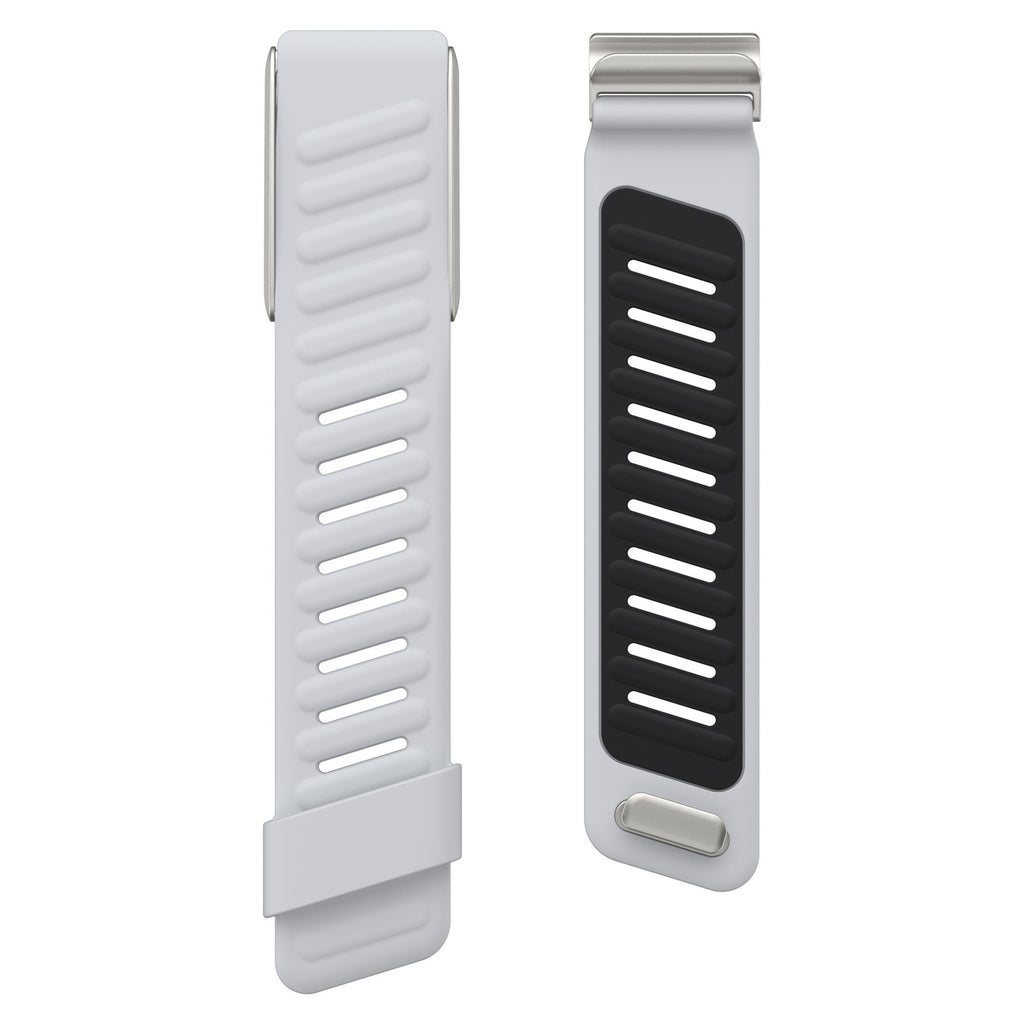 WHOOP Silicone Strap - Light Gray & Black