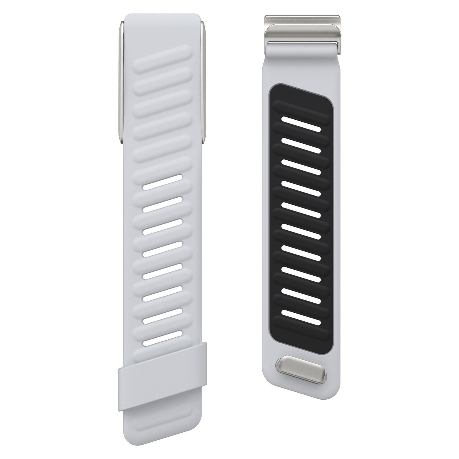 WHOOP Silicone Strap - Light Gray & Black