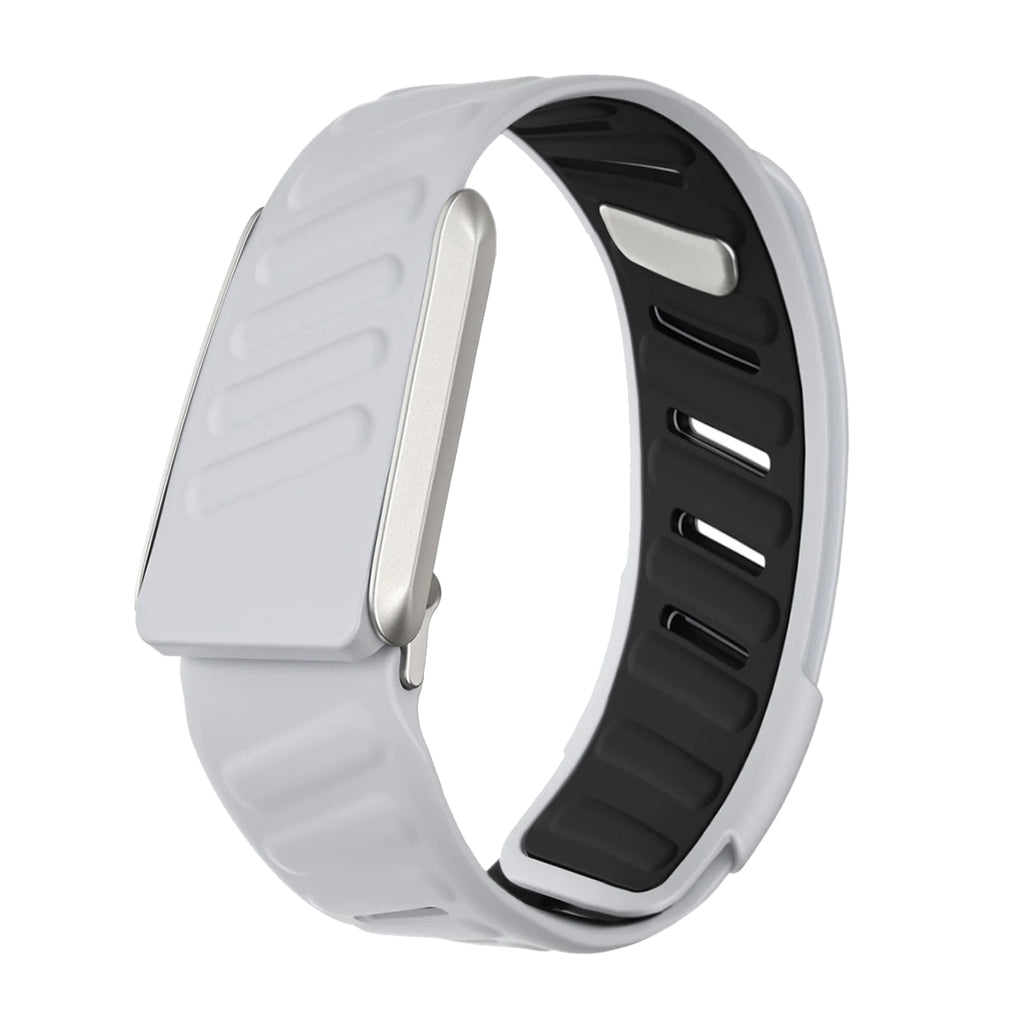 WHOOP Silicone Strap & Case | 5.0 & MG | Light Gray & Black