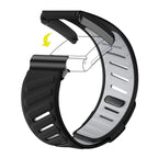 WHOOP Silicone Strap - Black & Gray