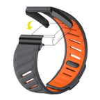 WHOOP Silicone Strap - Grey & Orange