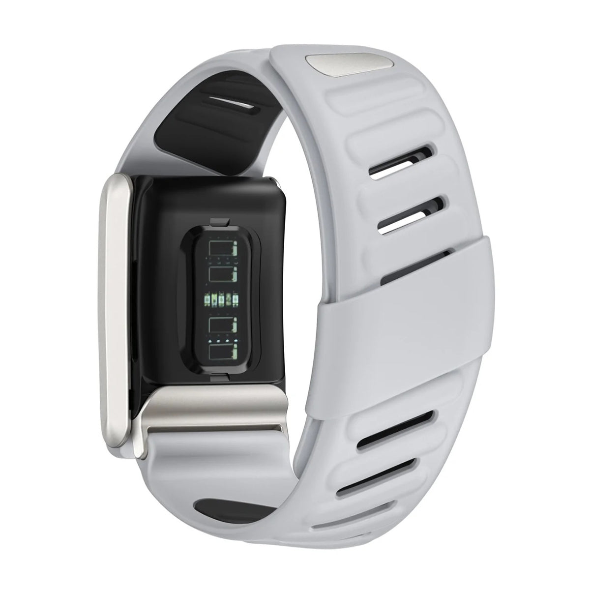 WHOOP Silicone Strap & Case | 5.0 & MG | Light Gray & Black