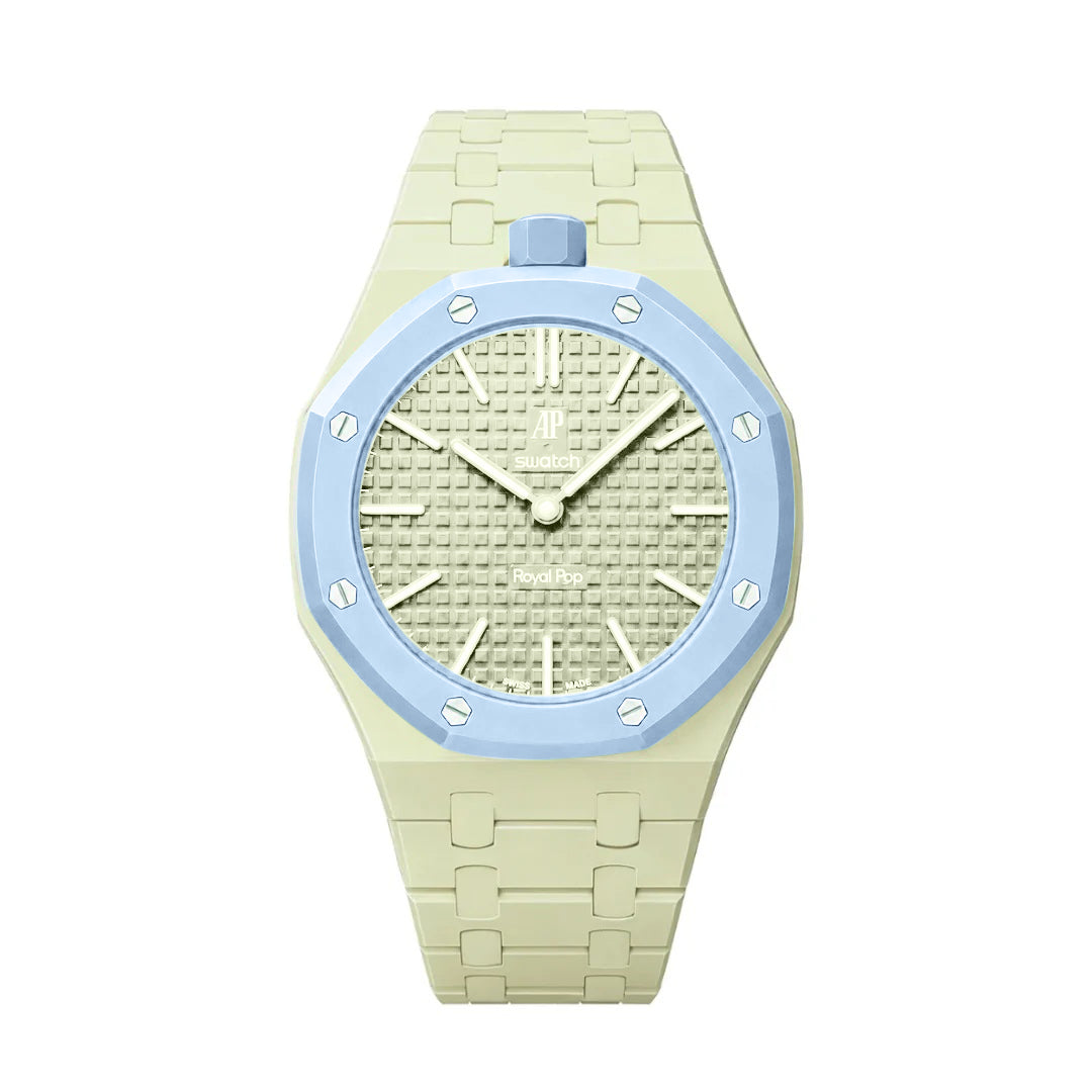 Ceramic  Case & Strap | 12:00 Crown | Mint Green