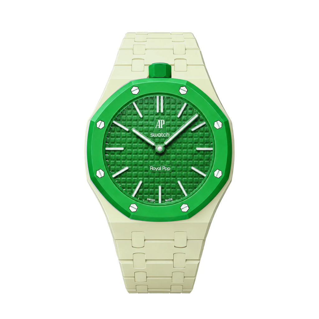 Ceramic  Case & Strap | 12:00 Crown | Mint Green