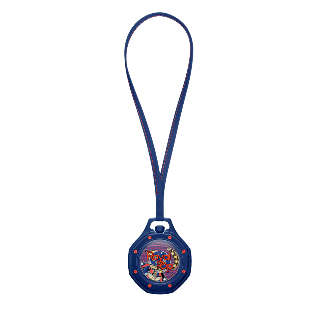Original ORENJI HACHI AP x Swatch Royal Pop + Strap Bundle