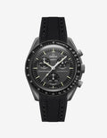 Moonswatch Curved Vertech Rubber Strap - Black
