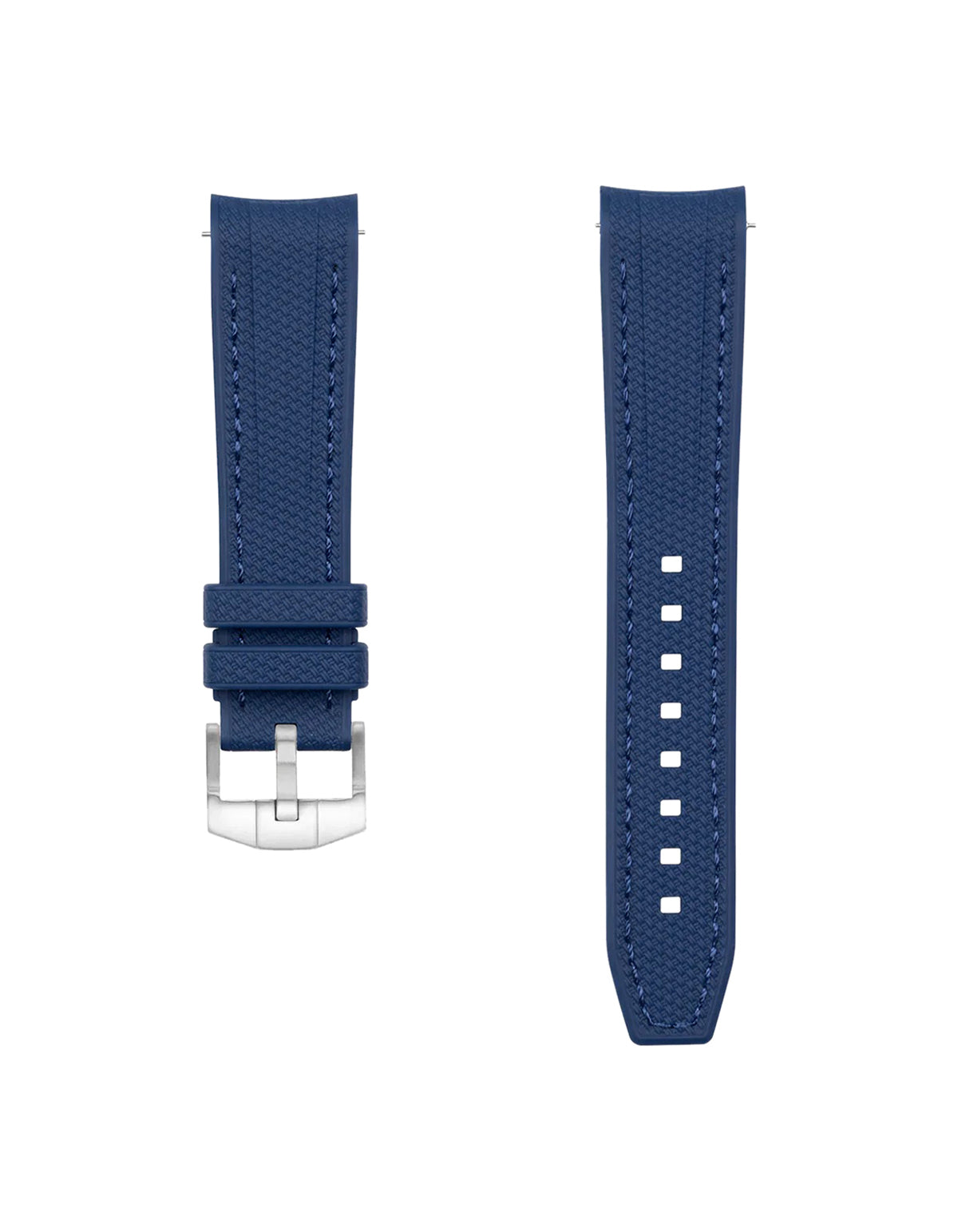 Moonswatch Vertech Rubber Strap | Dark Blue