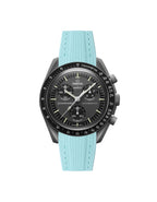 Moonswatch Vertech Rubber Strap | Turquoise