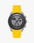Moonswatch Curved Vertech Rubber Strap - Yellow